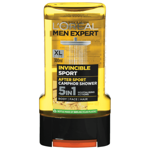 Gel za tuširanje L'OREAL Men expert invicible sport 5u1 300ml 0