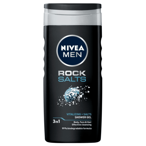 Gel za tuširanje NIVEA Men rock salts 250ml 0