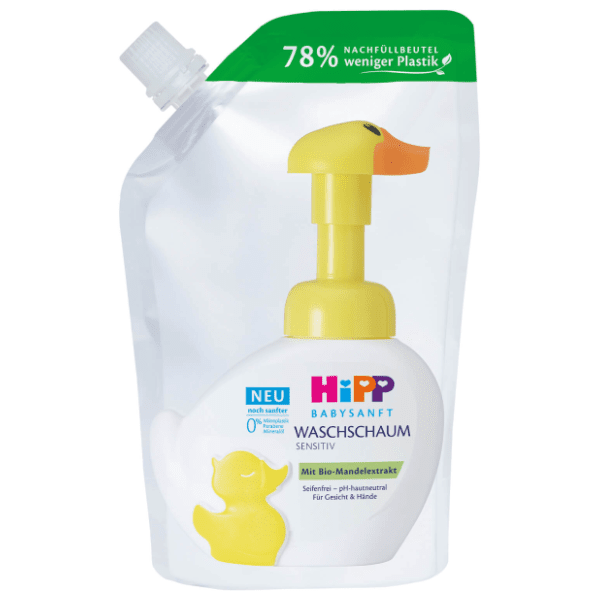 HIPP pjena za pranje ruku i lica nadopuna 250ml 0