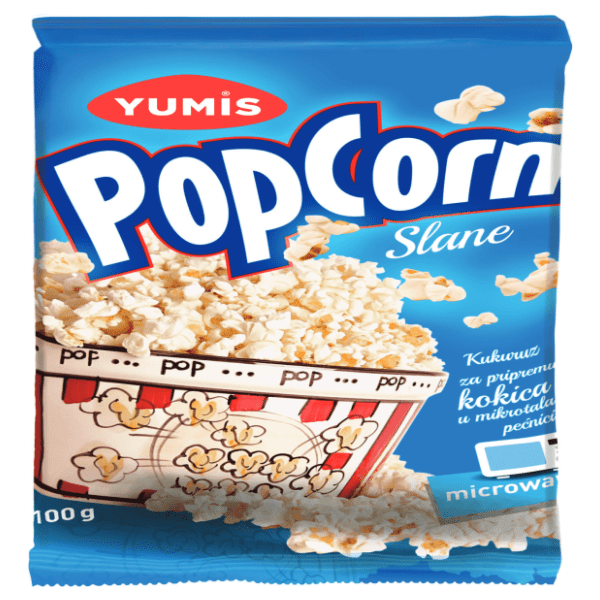 Kokice YUMIS za mikrovalnu slane 100g 0