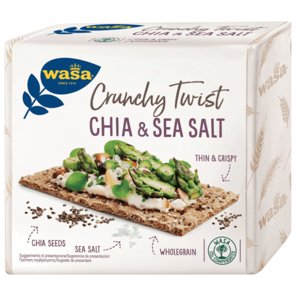 Krekeri WASA chia sjemenke i morska sol 245g 0