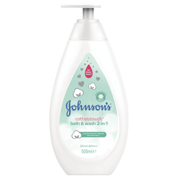 Kupka i šampon JOHNSON'S Baby cottontouch 2u1 500ml 0