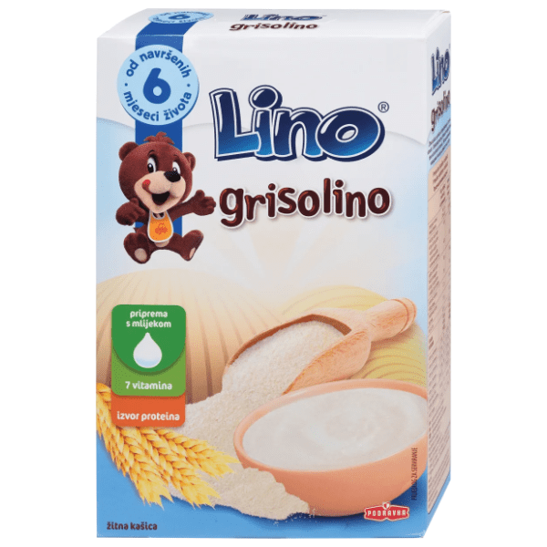 LINO Grisolino žitna kašica 200g 0