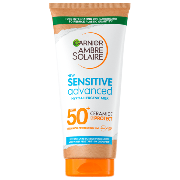Mlijeko za sunčanje GARNIER Ambre solaire sensitive advanced SPF 50+ 200ml 0