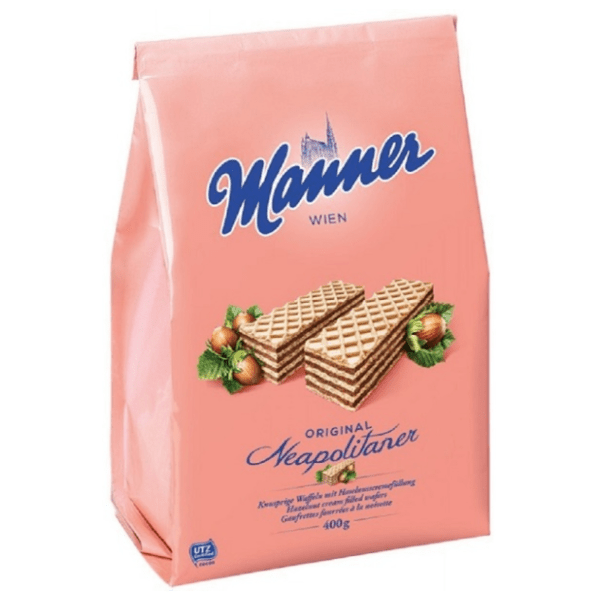 Napolitanke MANNER lješnjak krem 400g 0