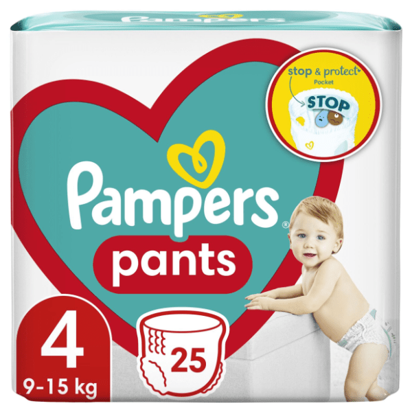 PAMPERS pelene pants 4 25kom 0