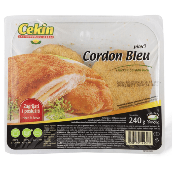 Panirani pileći cordon bleu CEKIN 240g 0