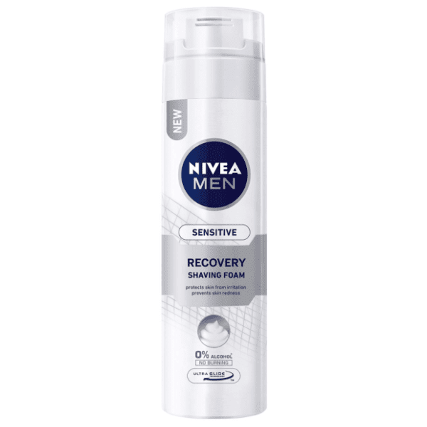 Pjena za brijanje NIVEA sensitive recovery 200ml 0