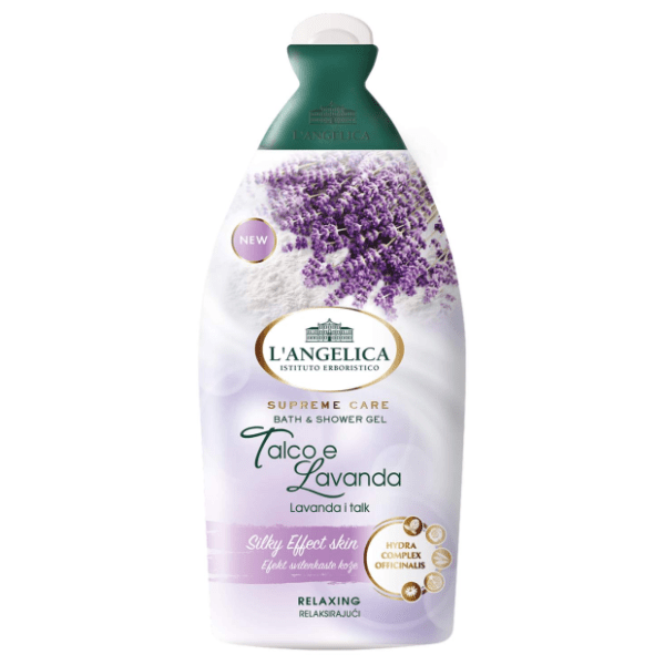Pjena za kupanje L'ANGELICA lavanda talk 500ml 0