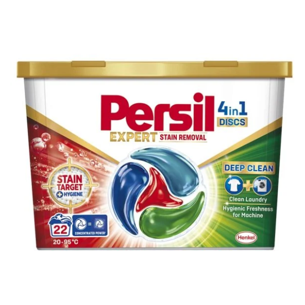 PERSIL discs expert stain removal 4u1 22kom 0