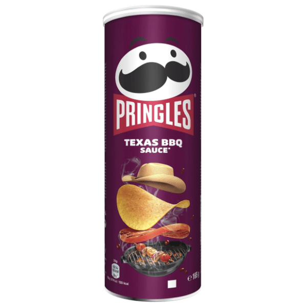 PRINGLES čips texas barbecue umak 165g 0
