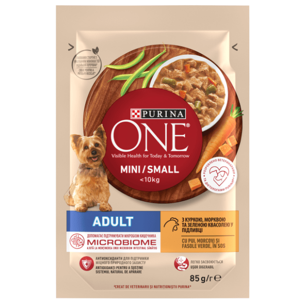 PURINA One hrana za male pse piletina 85g 0