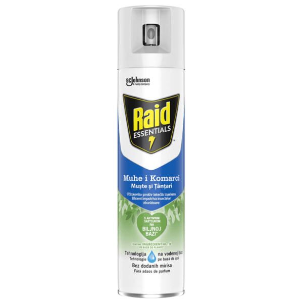 RAID sprej protiv muha i komaraca 400ml 0