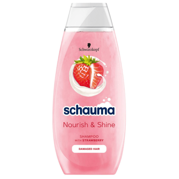 Šampon SCHAUMA nourish & shine jagoda 400ml 0