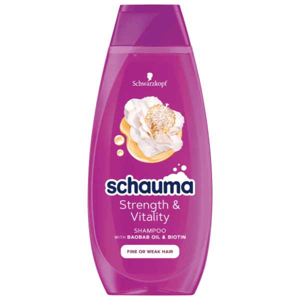 Šampon SCHAUMA strenght & vitality 400ml 0