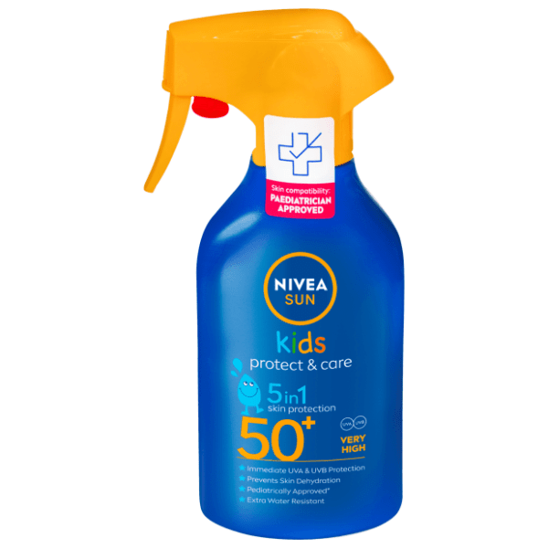 Sprej za sunčanje NIVEA Kids protect&care SPF50+ 270ml 0