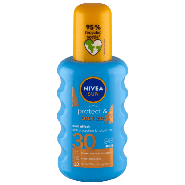 Sprej za zaštitu od sunca NIVEA protect&bronze SPF 30 200ml 0
