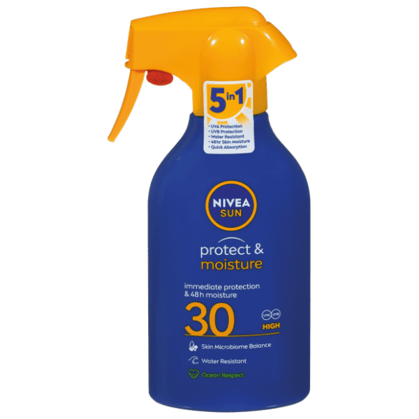 Sprej za sunčanje NIVEA sun protect&moisture SPF30 270ml 0