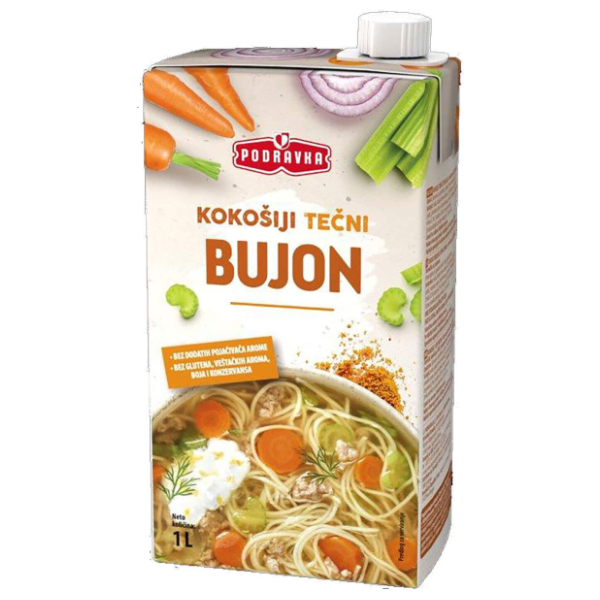 Tekući temeljac PODRAVKA kokošji 1l 0