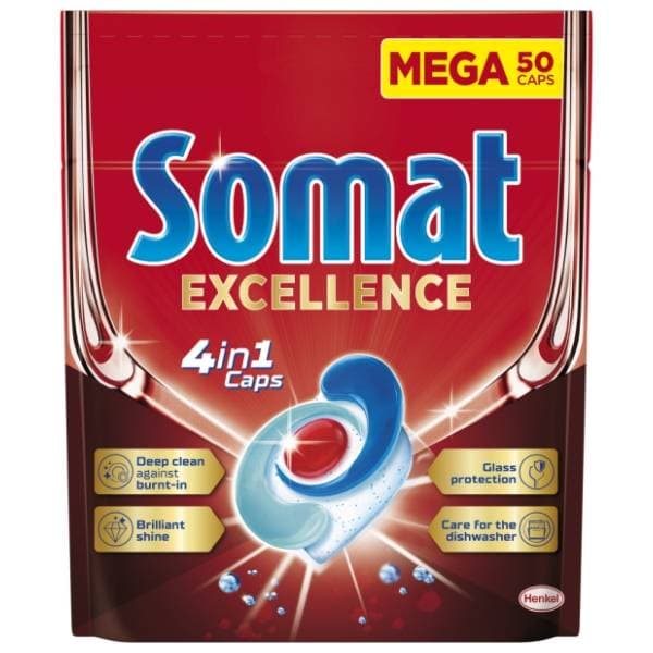 Tablete SOMAT Excellence 4u1 50kom 0