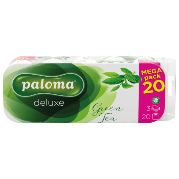Toaletni papir PALOMA deluxe green tea 3 sloja 20 kom 0
