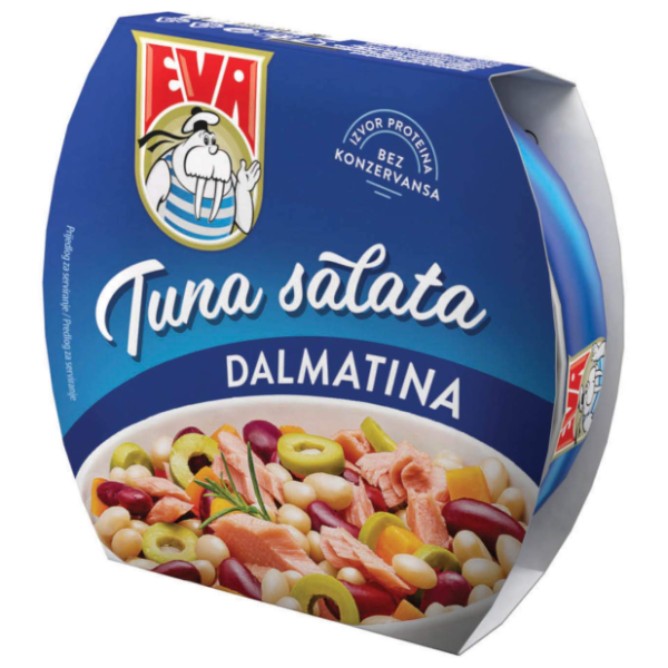 Tuna EVA salata Dalmatina 160g 0