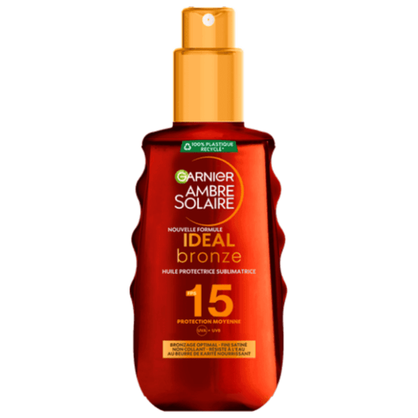 Ulje za sunčanje GARNIER Ambre solaire ideal bronze SPF15 150ml 0
