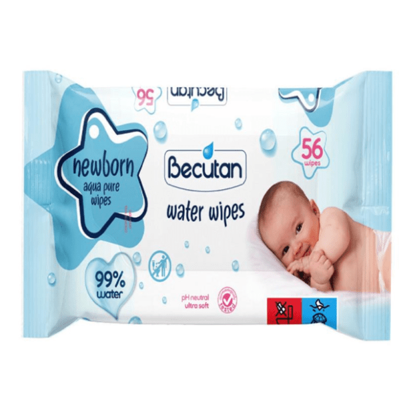 Vlažne maramice BECUTAN aqua pure 56kom 0