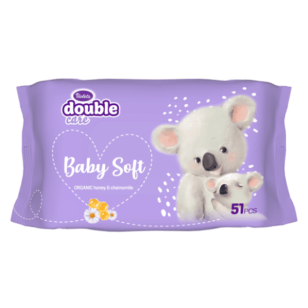 Vlažne maramice VIOLETA baby soft 51kom 0