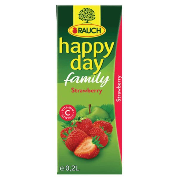 Voćni sok RAUCH Happy day family jagoda 200ml 0