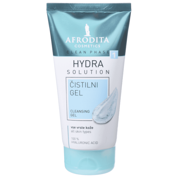 AFRODITA Clean phase 1 Hydra solution gel za čišćenje lica 150ml 0