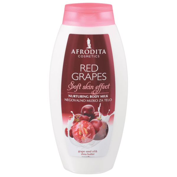 Mlijeko za tijelo AFRODITA Red grapes 250ml 0