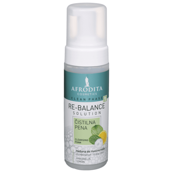 AFRODITA Re Balance pjena za čišćenje lica 150ml 0