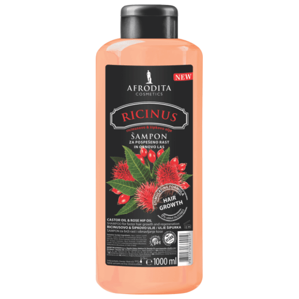 Šampon AFRODITA ricinus 1l 0