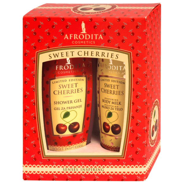 AFRODITA set Sweet Cherries (gel i mlijeko) 0