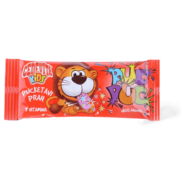 Bomboni CEDEVITA kids puc puc jagoda 5g 0