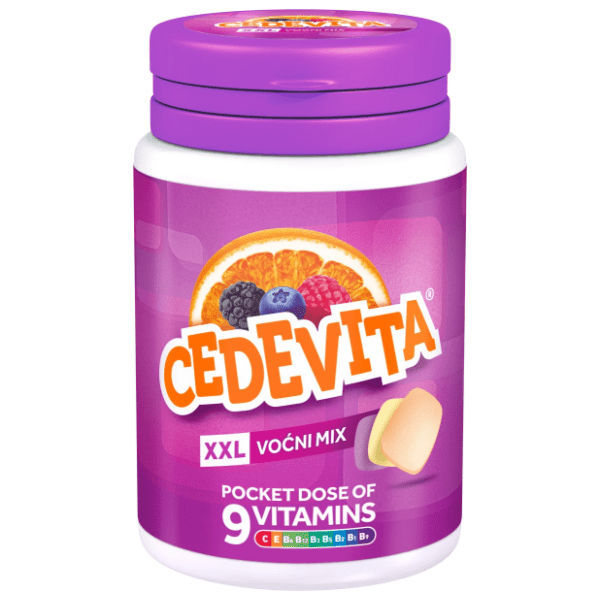 Bomboni CEDEVITA voćni mix XXL 60g 0
