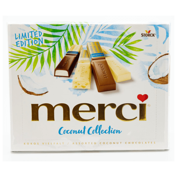 Bombonijera MERCI kokos 250g 0