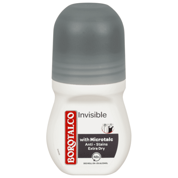 Roll-on BOROTALCO Invisible 50ml 0
