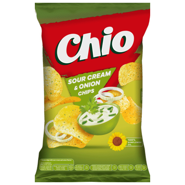 CHIO kiselo vrhnje & luk 80g 0