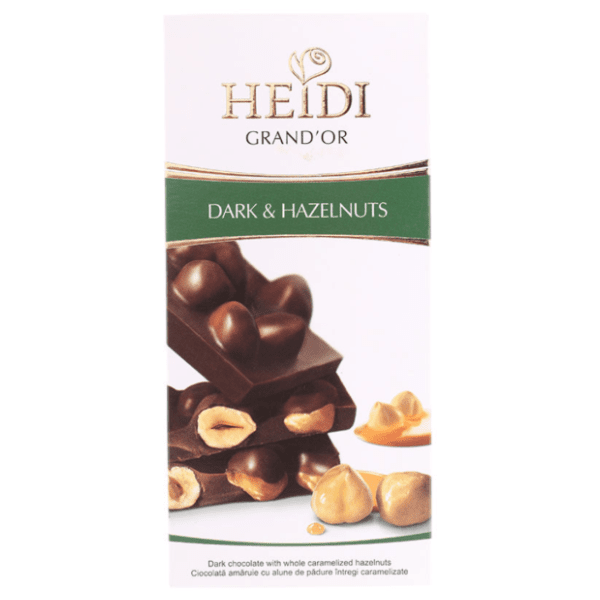 Čokolada HEIDI dark & hazelnuts 100g 0