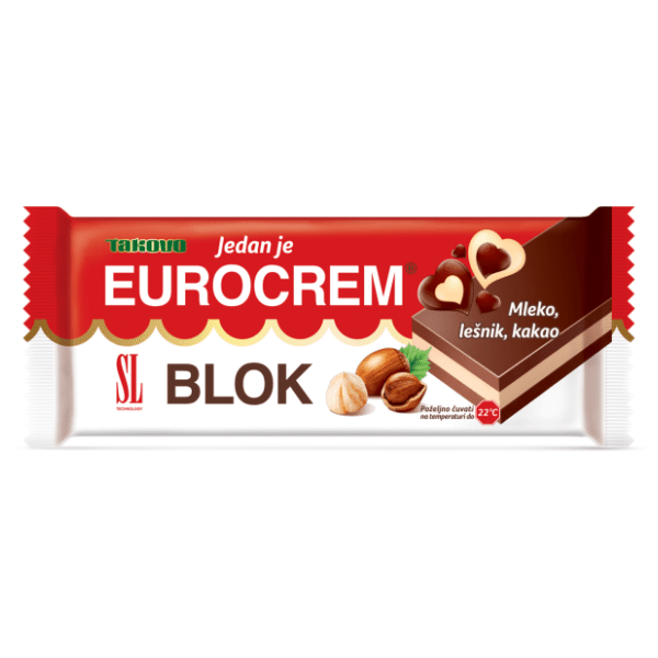 Čokolada SWISSLION Eurocrem blok 80g 0