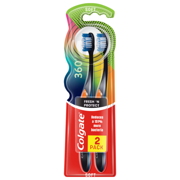 COLGATE 360 Fresh and protect četkica za zube 2kom 0