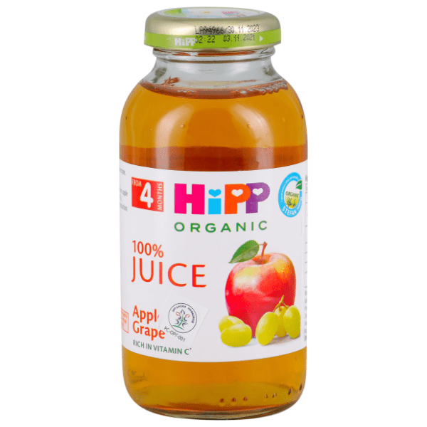 Dječji sok HIPP organic grožđe i jabuka 200ml 0