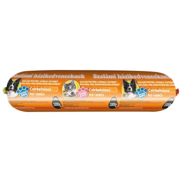 EURO DOG Piletina za pse i mačke 1kg 0