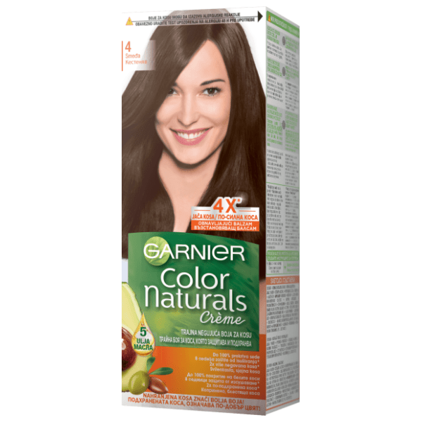 GARNIER Color Naturals boja za kosu 4 brown 0