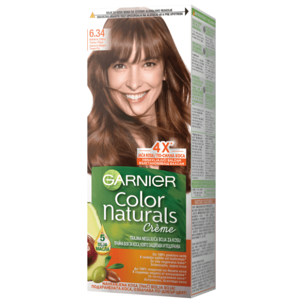 GARNIER Color Naturals boja za kosu 6.34 copper gold 0