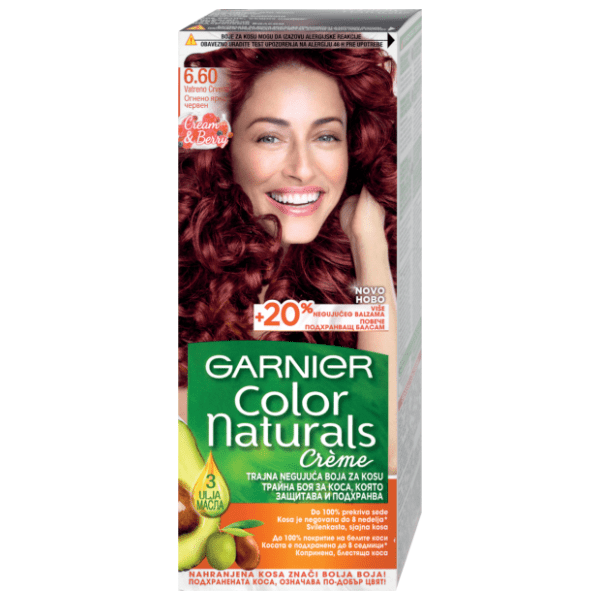 GARNIER Color Naturals boja za kosu 6.60 fiery red 0