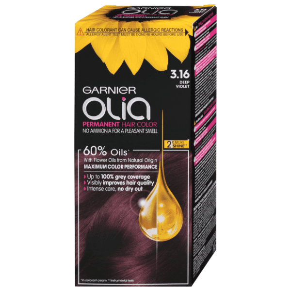 GARNIER Olia boja za kosu 3.16 deep violet 0