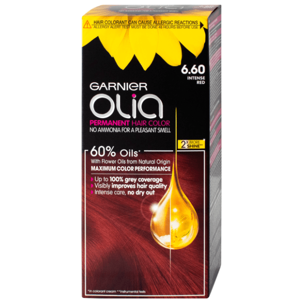 GARNIER Olia boja za kosu 6.60 intense red 0